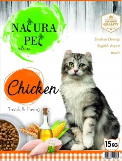 Natura Pet Tavuklu Yetişkin 15 kg Kedi Maması kullananlar yorumlar